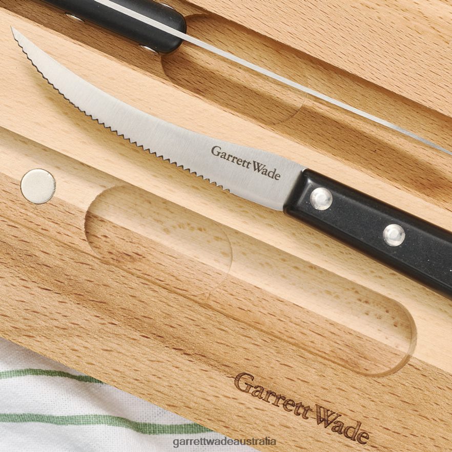 Garrett Wade Everyday PaperStone Paring Knives & Cutting Board Set Home & Kitchen 46JHVR776