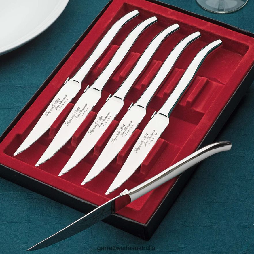 Garrett Wade Stainless-Steel French Made Steak Knives Home & Kitchen 46JHVR779