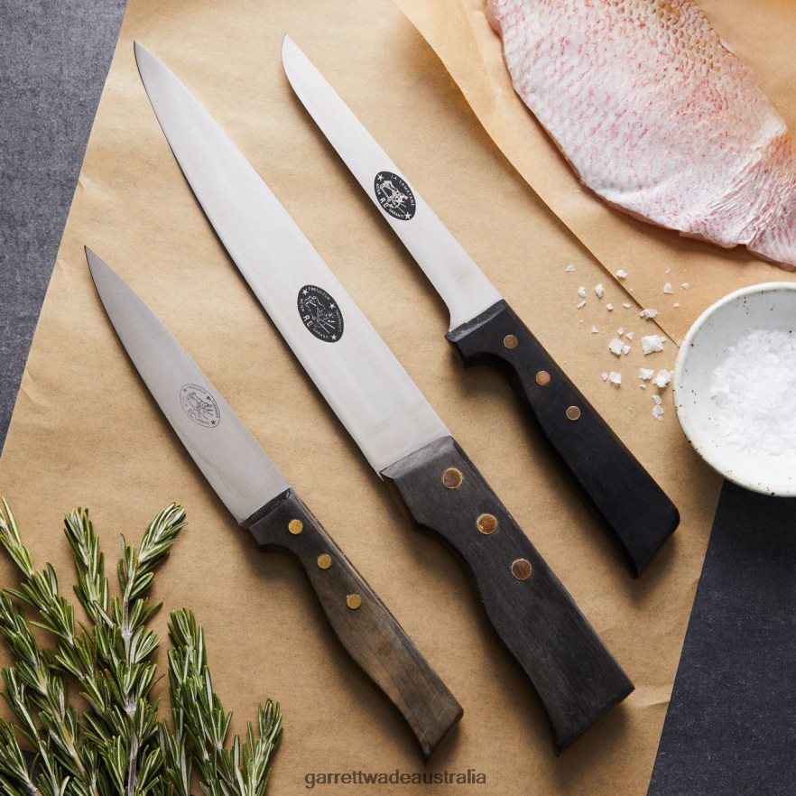 Garrett Wade Vintage Butcher Knife Set of 3 Home & Kitchen 46JHVR787