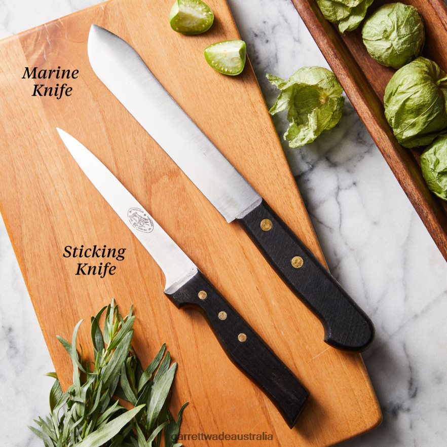 Garrett Wade Vintage Butcher's Knife Duo Home & Kitchen 46JHVR799