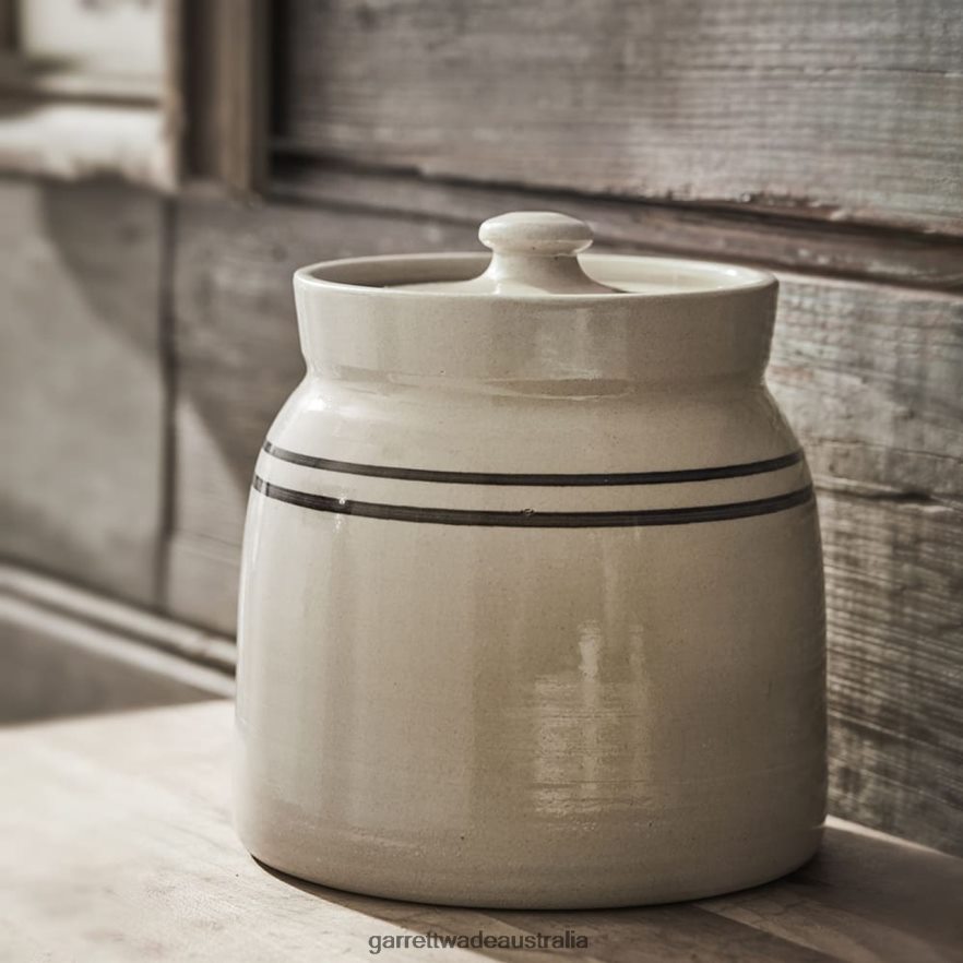 Garrett Wade 6-Inch Stoneware Canister Home & Kitchen 46JHVR873