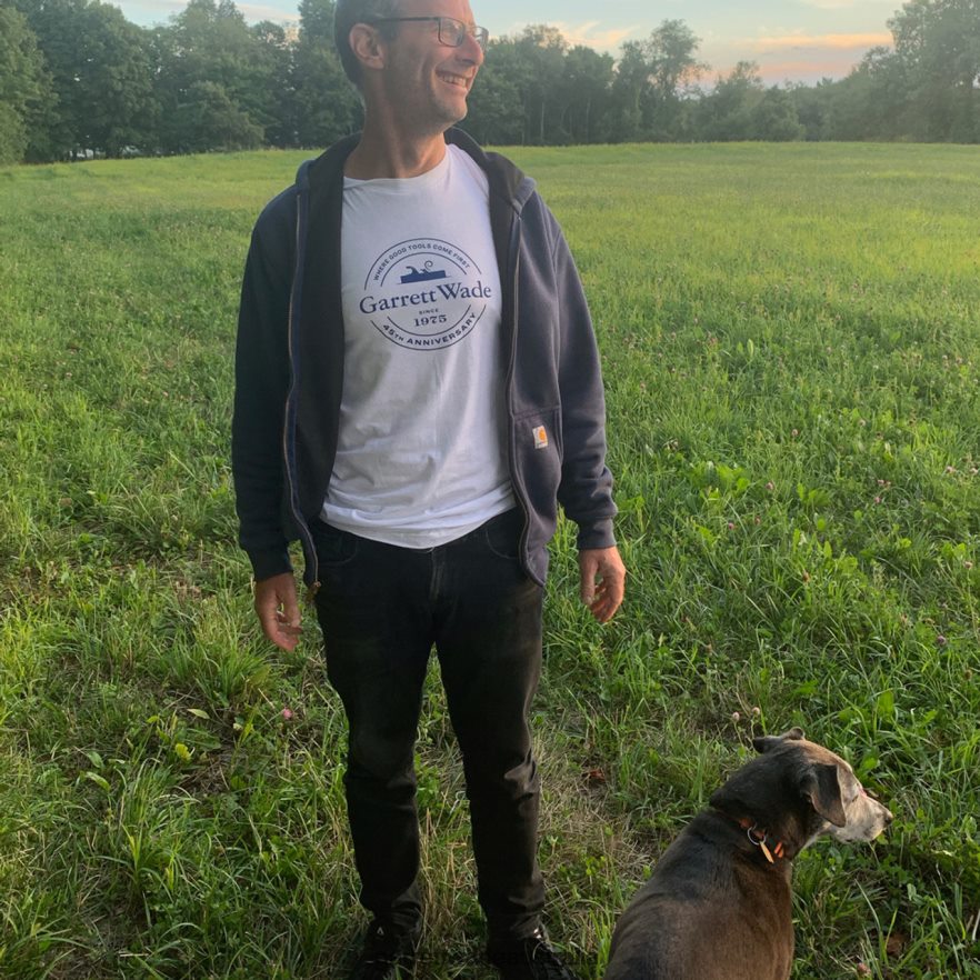 Garrett Wade 45th Anniversary T-Shirts - White Home & Kitchen 46JHVR1065