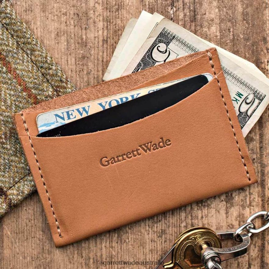 Garrett Wade Handsome Leather Wallet & Card Holder Home & Kitchen 46JHVR1064
