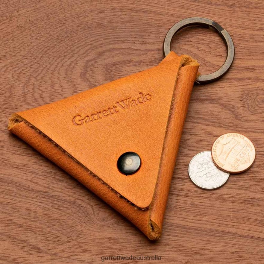 Garrett Wade Triangular Leather Coin Holder Home & Kitchen 46JHVR1060