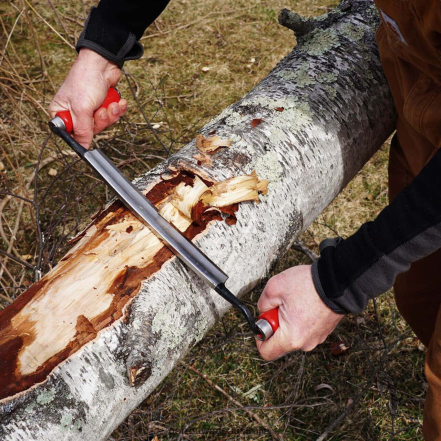 Garrett Wade Homestead Building Pair - Mini Camp Hatchet & Drawknife Outdoor 46JHVR292