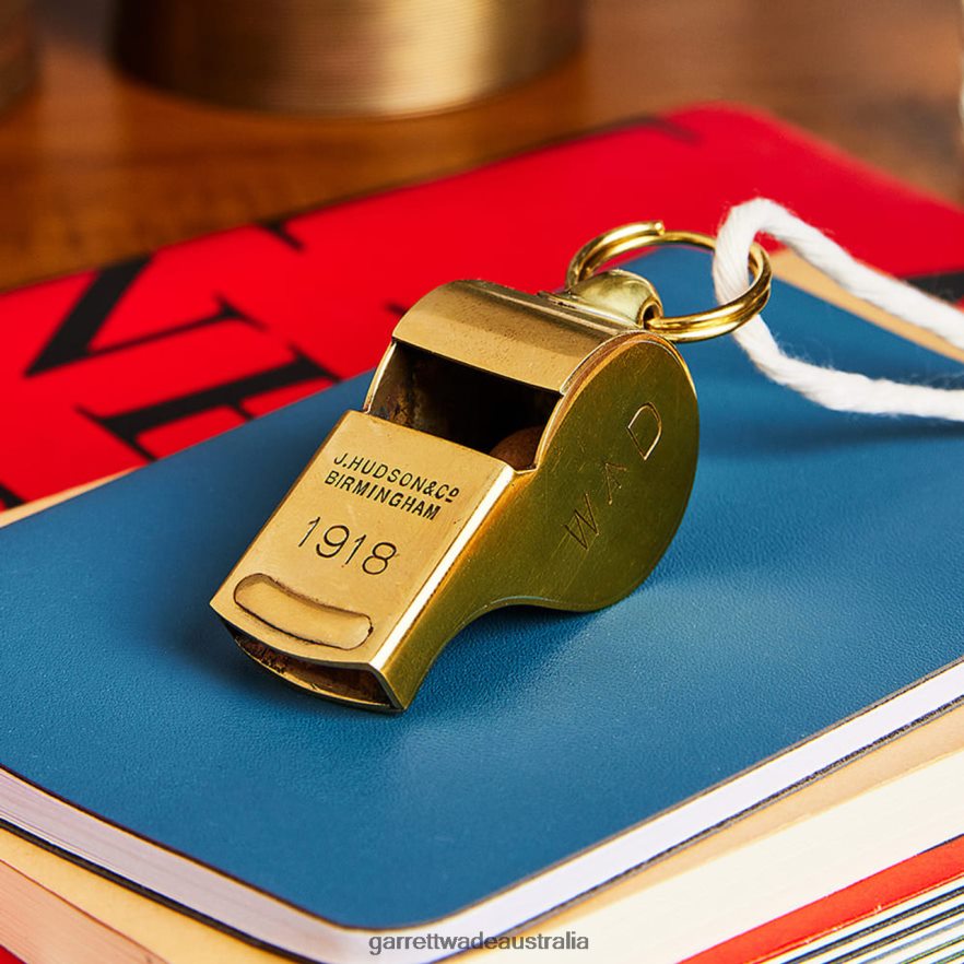 Garrett Wade 1918 Brass Artillery Officer's Whistle Outdoor 46JHVR305