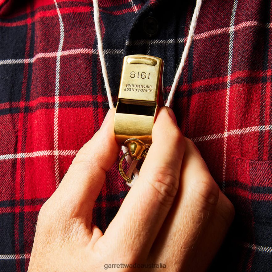 Garrett Wade 1918 Brass Artillery Officer's Whistle Outdoor 46JHVR305