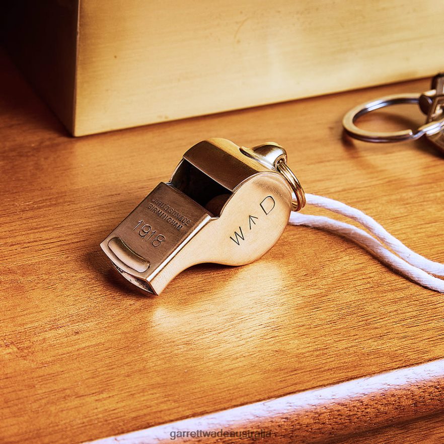 Garrett Wade 1918 Brass Artillery Officer's Whistle Outdoor 46JHVR305