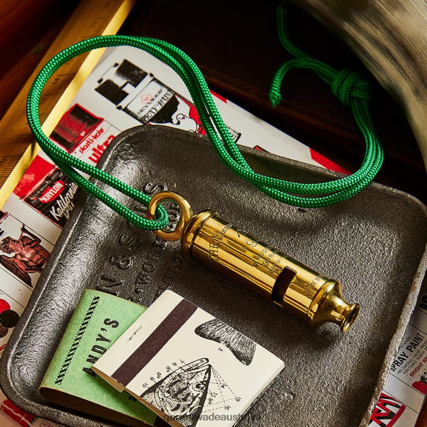 Garrett Wade 1943 Brass Infantry Whistle Outdoor 46JHVR304