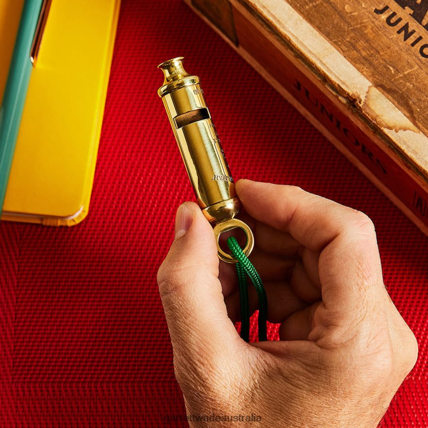 Garrett Wade 1943 Brass Infantry Whistle Outdoor 46JHVR304