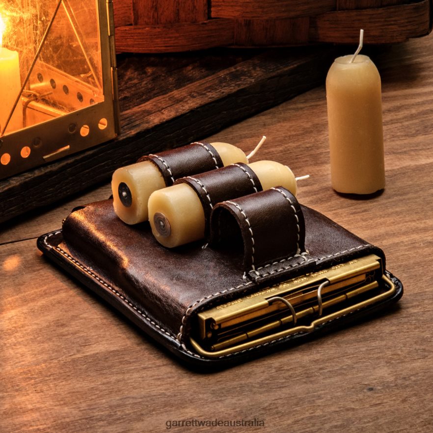 Garrett Wade Portable Brass Candle Lantern Outdoor 46JHVR306