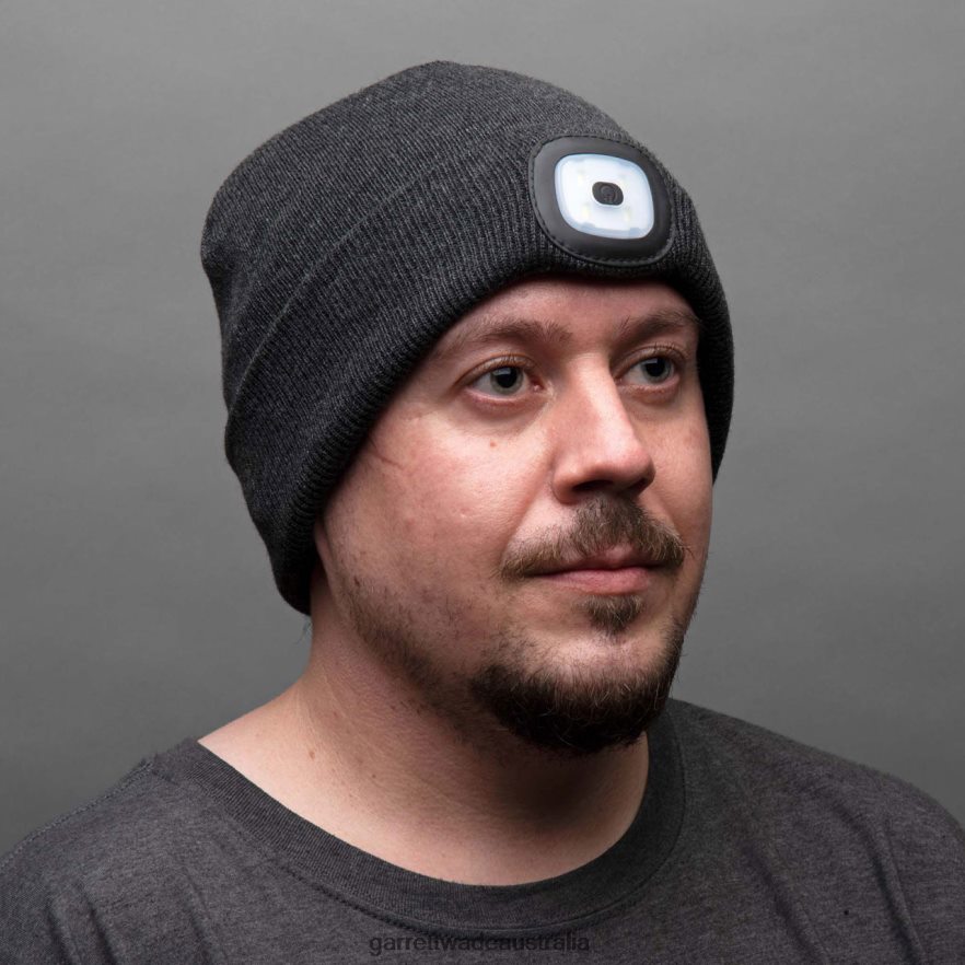 Garrett Wade Winter Beanie with a Built in Rechargable LED Light Outdoor 46JHVR337