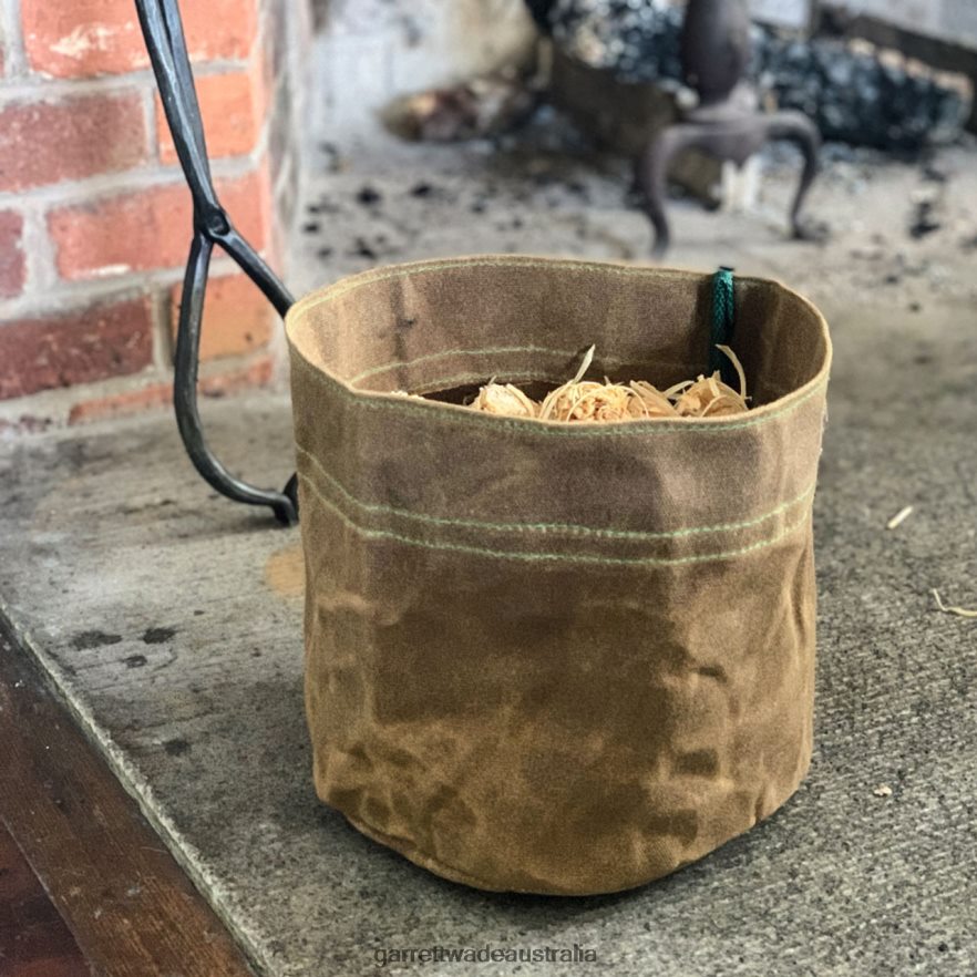 Garrett Wade 50 Firelighters with Waxed Canvas Storage Set Outdoor 46JHVR349