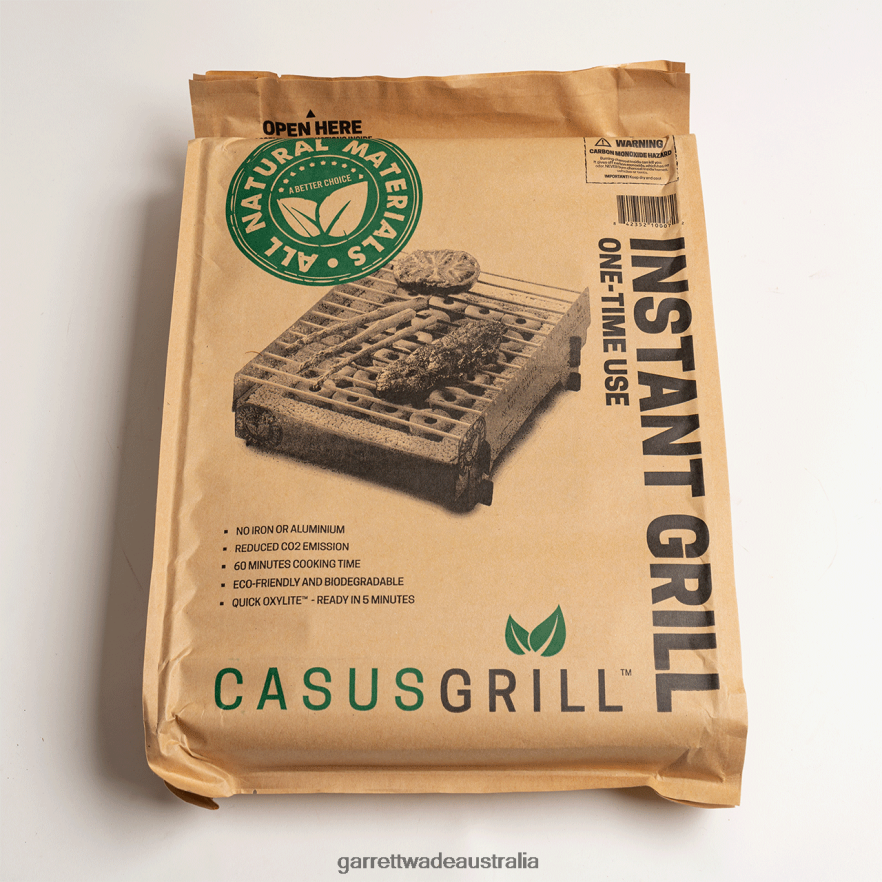 Garrett Wade Casus Grill - Single Use Outdoor 46JHVR360