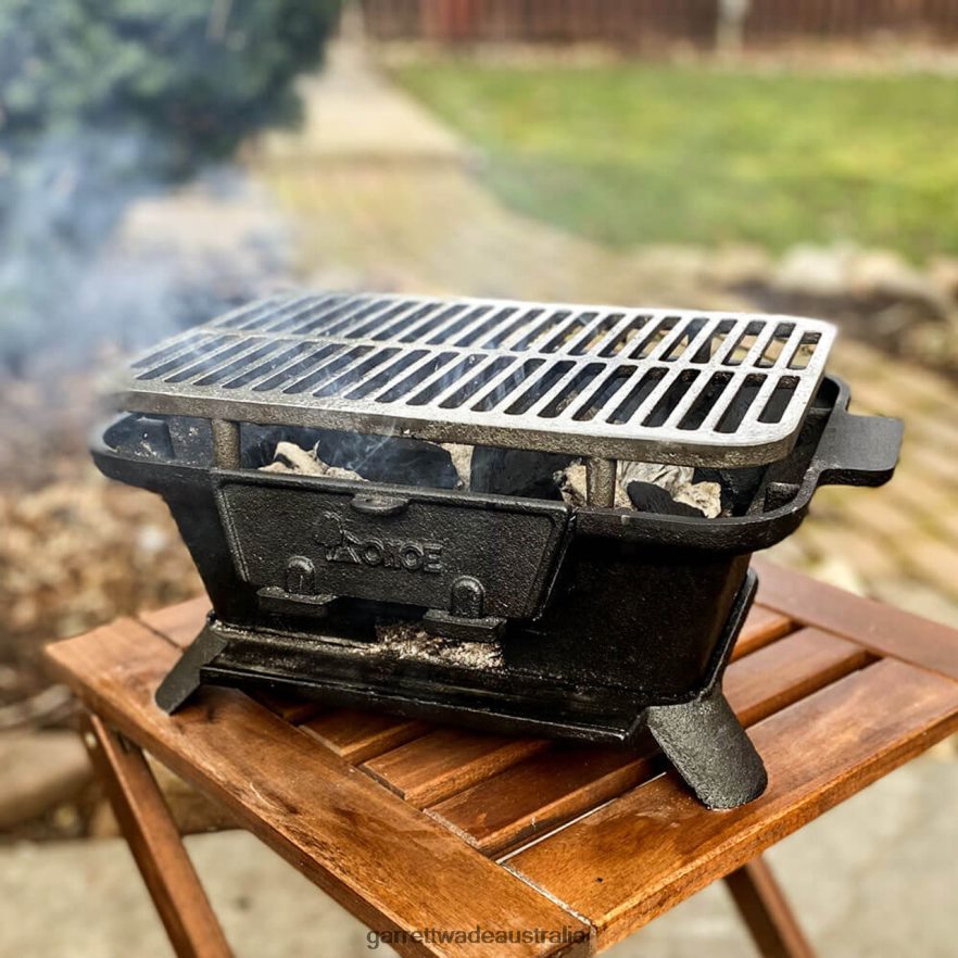 Garrett Wade Japanese Style Cast Iron Hibachi Grill Outdoor 46JHVR353