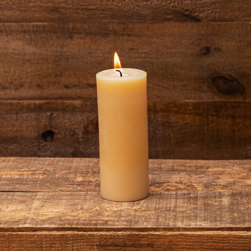 Garrett Wade USA Beeswax Pillar Candles Outdoor 46JHVR346
