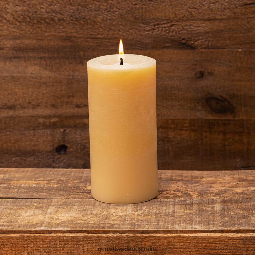 Garrett Wade USA Beeswax Pillar Candles Outdoor 46JHVR346