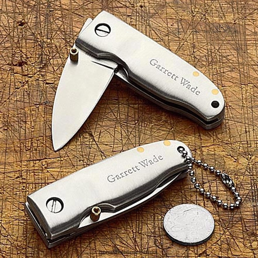 Garrett Wade Drop-Point Pocket Knife Outdoor 46JHVR394