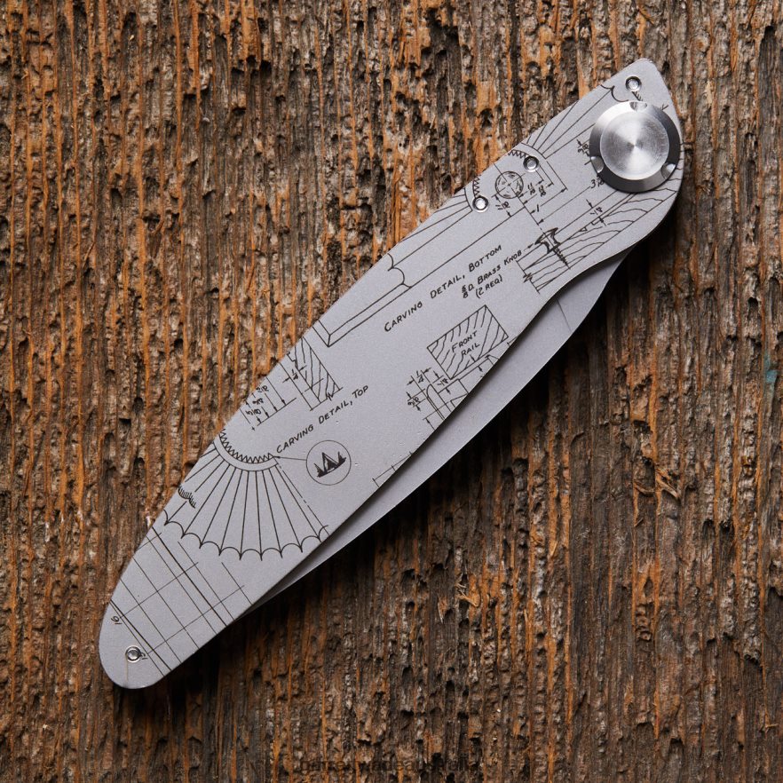 Garrett Wade K2 Engraved Tool Design Knife Outdoor 46JHVR393