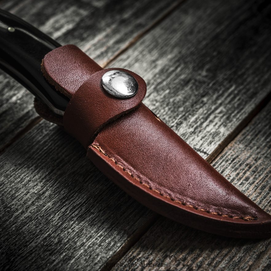 Garrett Wade Short Damascus Fixed-Blade Knife Outdoor 46JHVR374