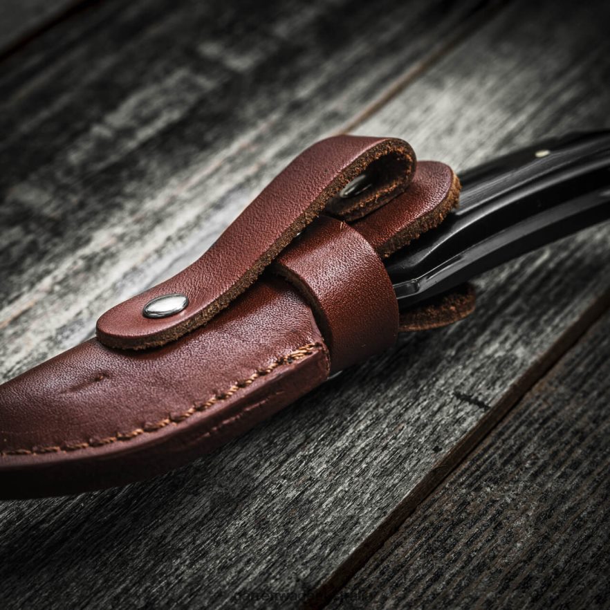 Garrett Wade Short Damascus Fixed-Blade Knife Outdoor 46JHVR374