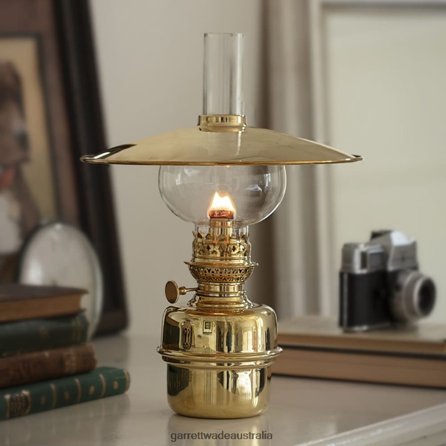 Garrett Wade Brass Captain's Shade Lantern Outdoor 46JHVR403