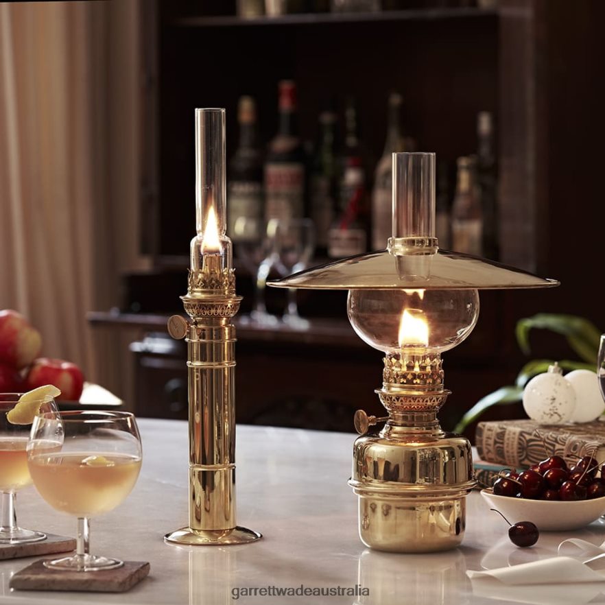 Garrett Wade Brass Captain's Shade Lantern Outdoor 46JHVR403