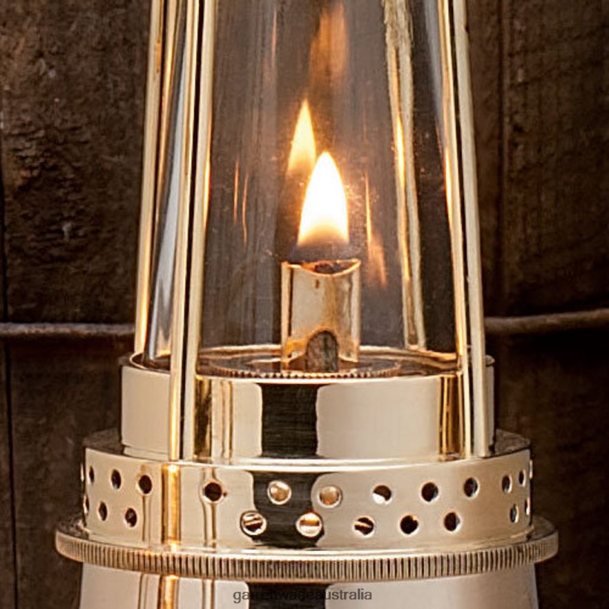 Garrett Wade Brass Miner's-Style Oil Lamps Outdoor 46JHVR412