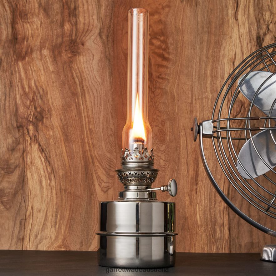 Garrett Wade Extra-Bright Nickel Oil Lamps Outdoor 46JHVR413