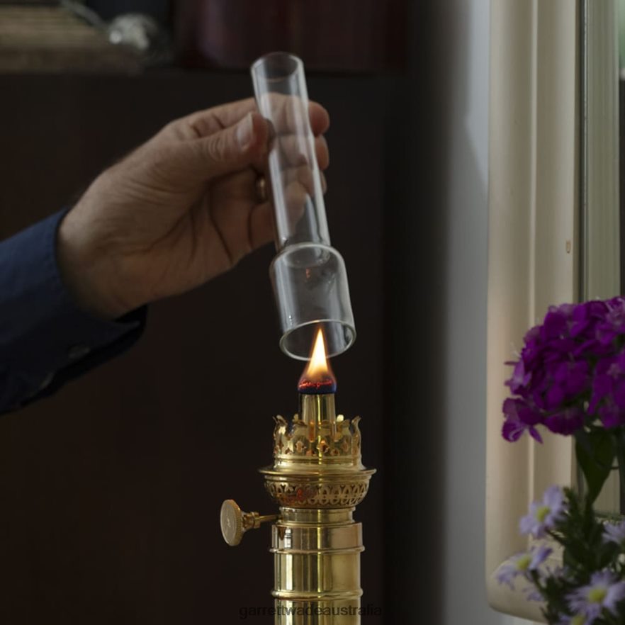 Garrett Wade Replacement Glass for Brass Column Oil Lamp Outdoor 46JHVR432