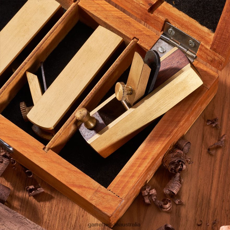 Garrett Wade Mini Hobby Plane Trio Woodworking 46JHVR698