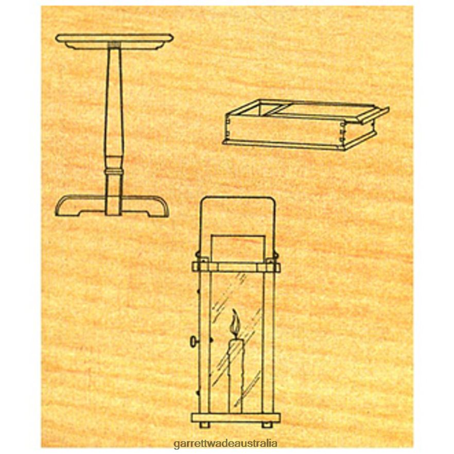 Garrett Wade Candlestand - Stock #OS2 Woodworking 46JHVR746