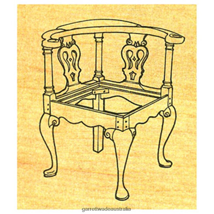 Garrett Wade Corner Chair - Stock #M14 Woodworking 46JHVR707