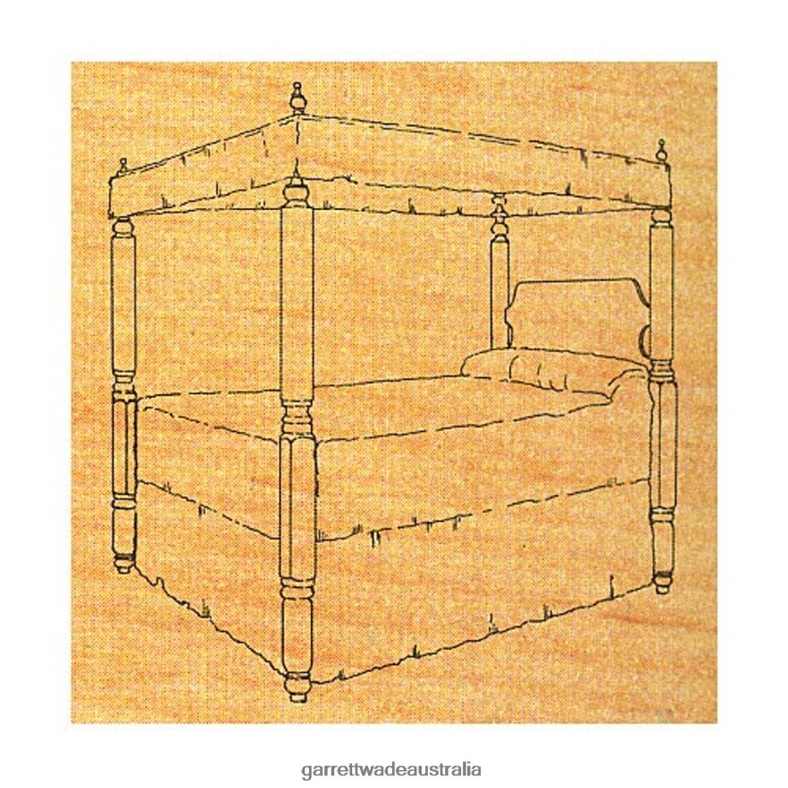 Garrett Wade Four Poster Bed - Stock #7 Woodworking 46JHVR711