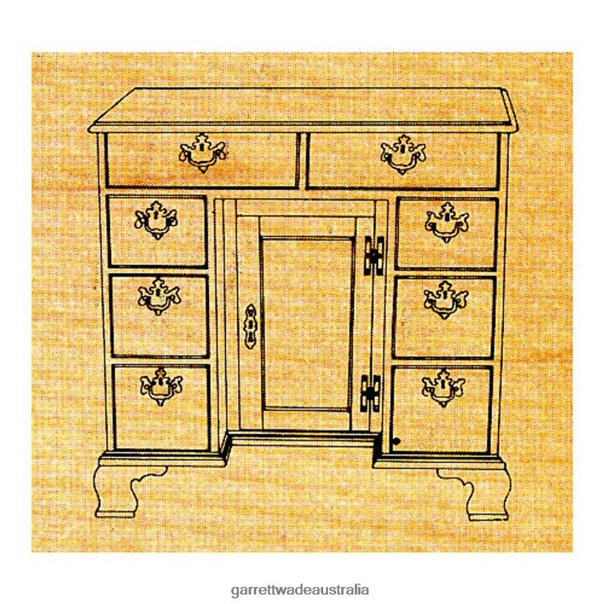 Garrett Wade Kneehole Desk - Stock #M15 Woodworking 46JHVR718