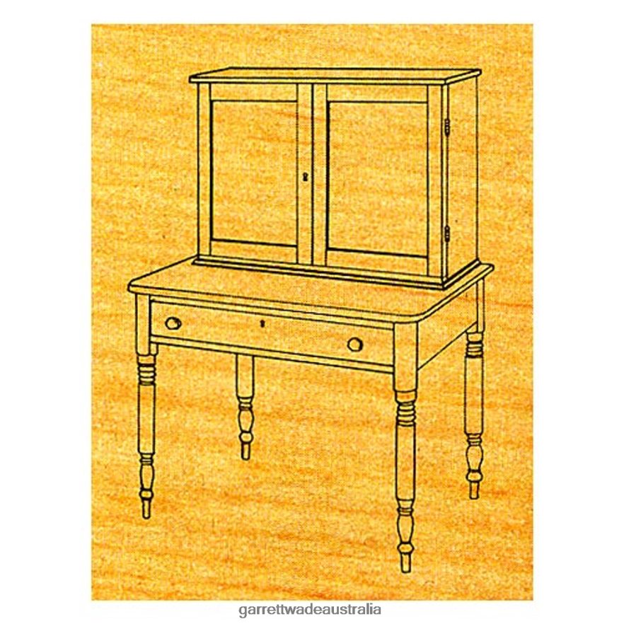 Garrett Wade Post Office Desk - Stock #69 Woodworking 46JHVR748