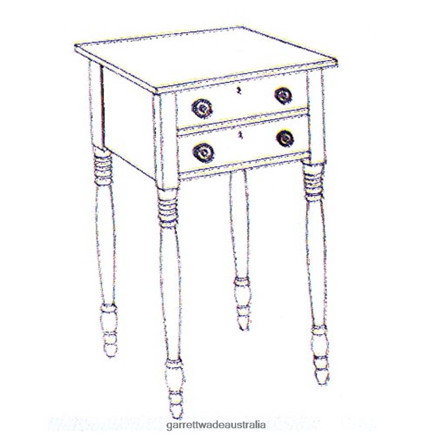 Garrett Wade Side Table - Stock #OS5 Woodworking 46JHVR721