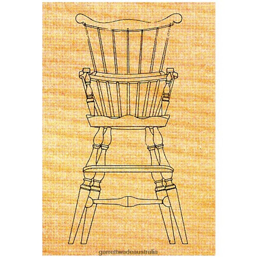Garrett Wade Windsor Highchair - Stock #38 Woodworking 46JHVR708