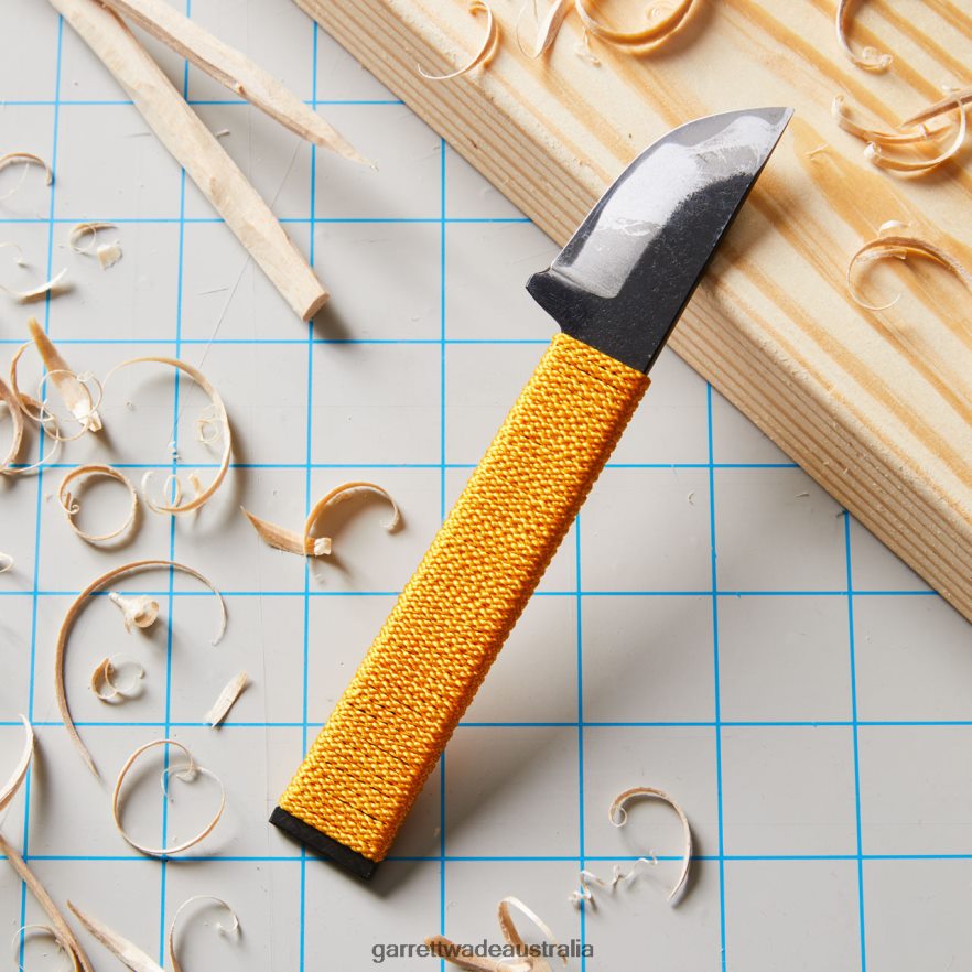 Garrett Wade Japanese Curved Bladed Carving Knife Woodworking 46JHVR642