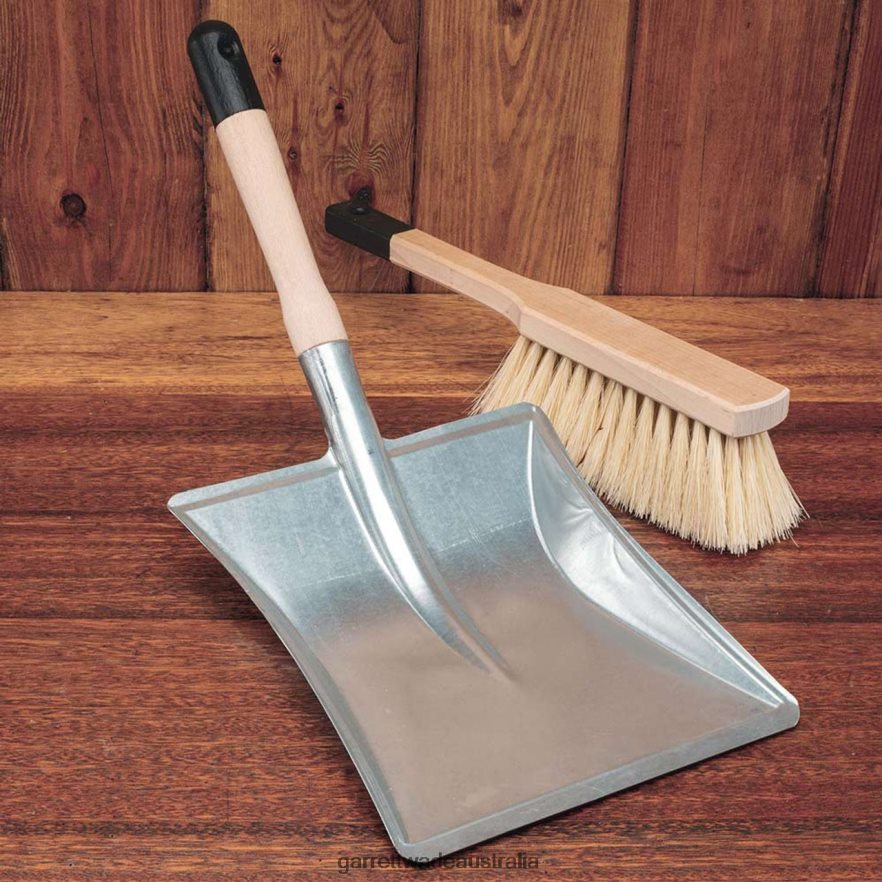 Garrett Wade Fireplace Ash Scoop with Hand Broom Workshop 46JHVR503