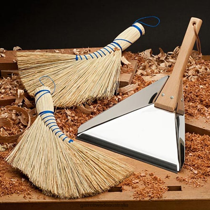 Garrett Wade Whisk Broom & Dust Pan Workshop 46JHVR497