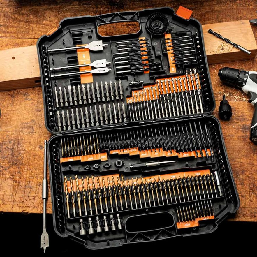 Garrett Wade 246 Piece Set Drill Bits & Drivers Workshop 46JHVR463