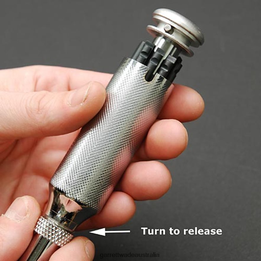 Garrett Wade Push Drill - Silver Workshop 46JHVR465