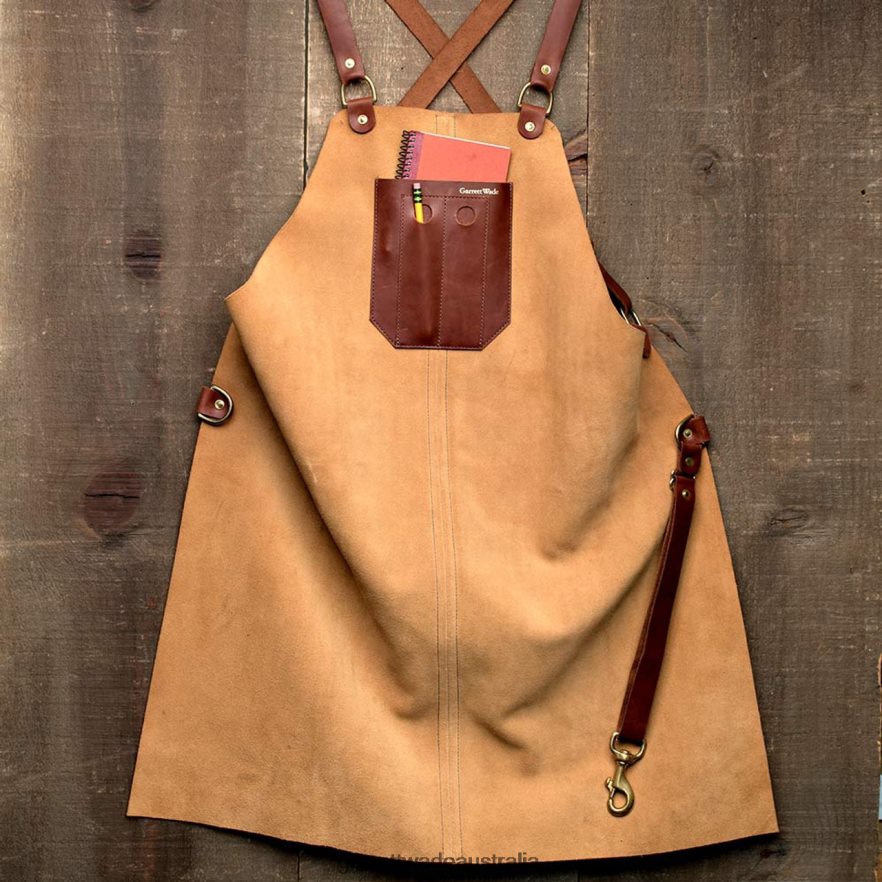 Garrett Wade Full Suede Shop Apron Workshop 46JHVR520