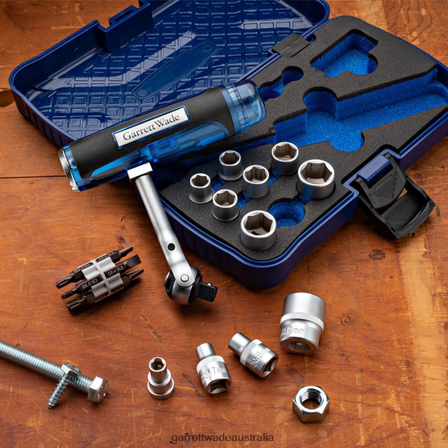 Garrett Wade Omnidirectional T-handle Ratchet Set Workshop 46JHVR612