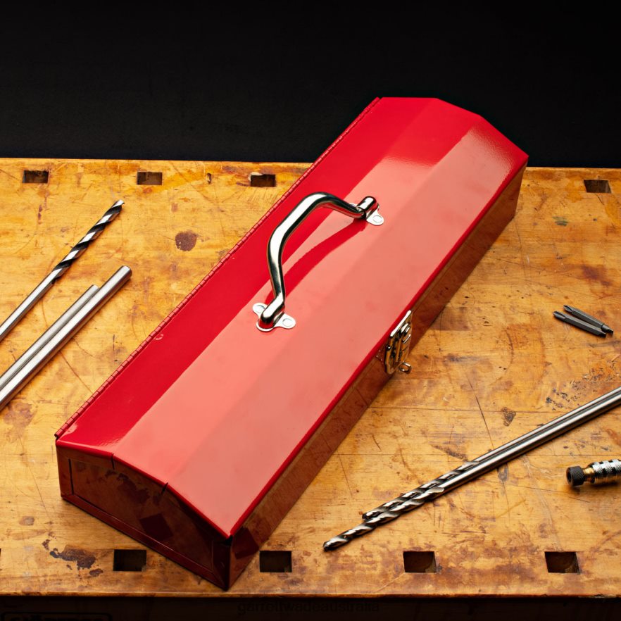 Garrett Wade Red Steel ''Torpedo'' Toolbox Workshop 46JHVR459