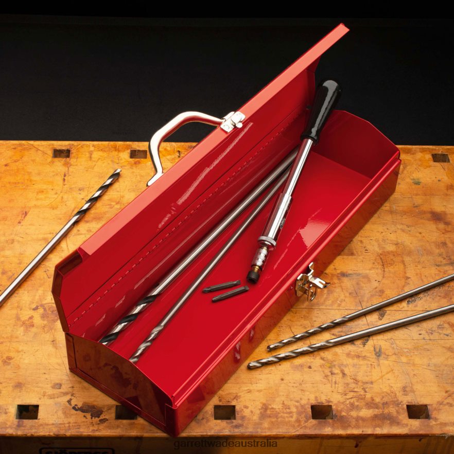 Garrett Wade Red Steel ''Torpedo'' Toolbox Workshop 46JHVR459