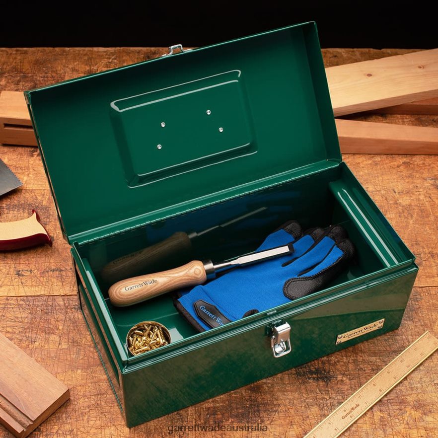 Garrett Wade Steel Tool Box - In The Very Best Size Workshop 46JHVR456