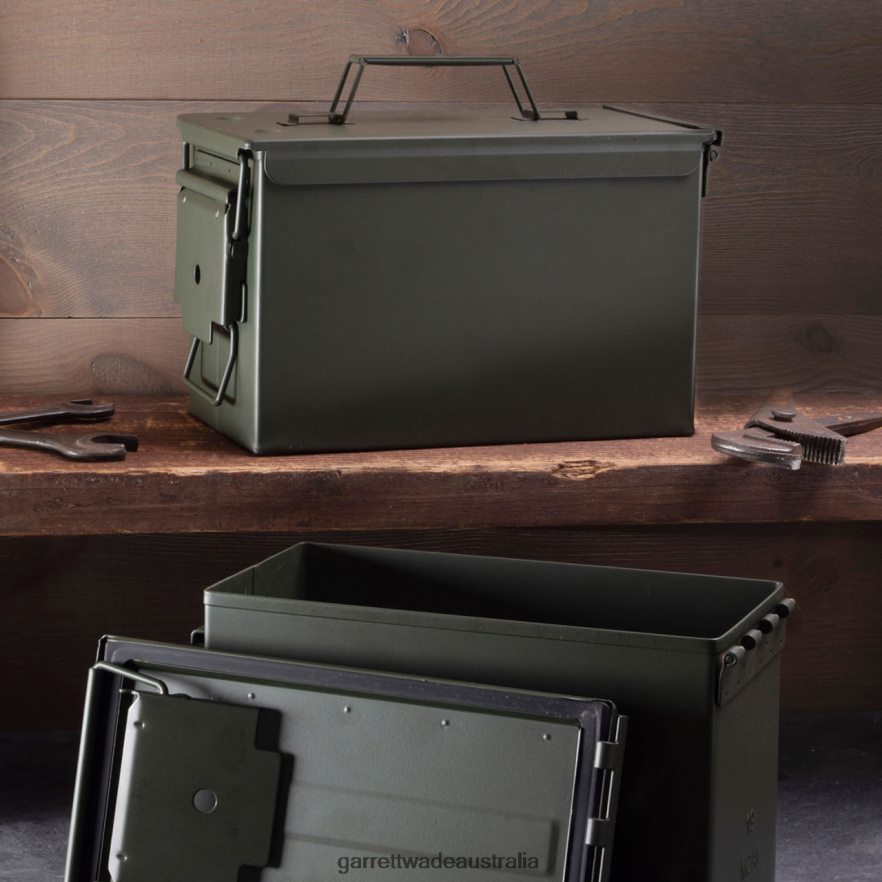 Garrett Wade WWII-Style Ammo Box- Set of Two (2) Workshop 46JHVR458